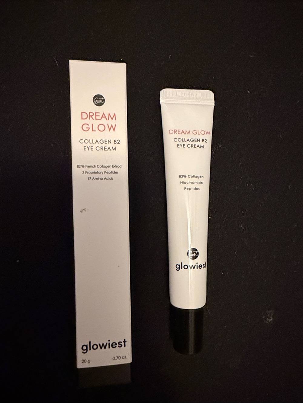 GLOWIEST Dream Glow Collagen 82 Eye Cream NEW